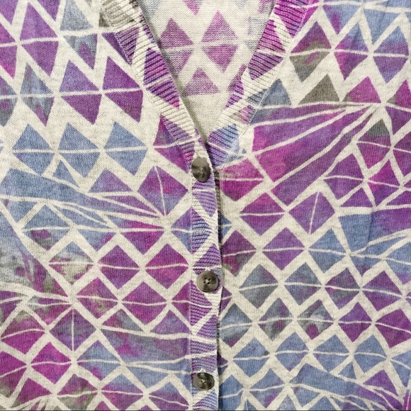 2 colorful design cardigans sz XL - Picture 6 of 16